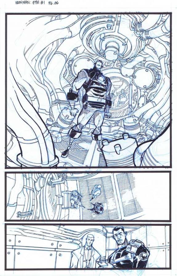 Eric Canete - Iron Man , Enter the Mandarin #1, Page 6