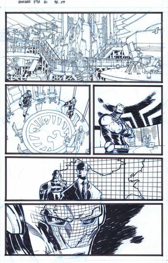 Eric Canete - Iron Man , Enter the Mandarin #1, Page 7