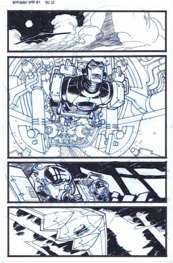 Eric Canete - Iron Man , Enter the Mandarin #1, Page 12