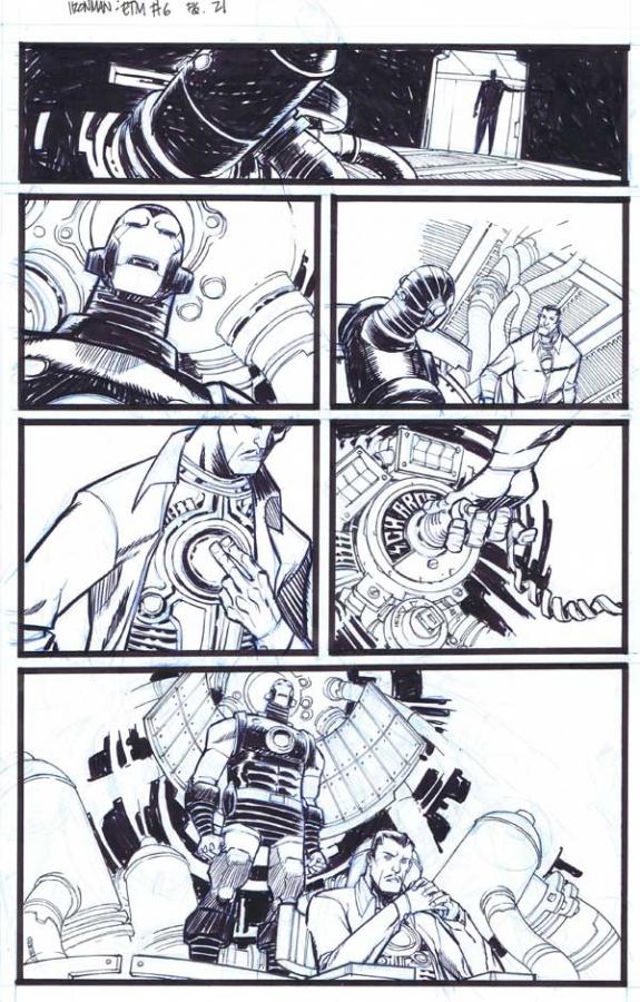 Eric Canete - Iron Man , Enter the Mandarin #6, Page 21