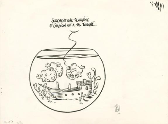Nicolas Poupon - Le fond du bocal, D&eacute;cors bocal