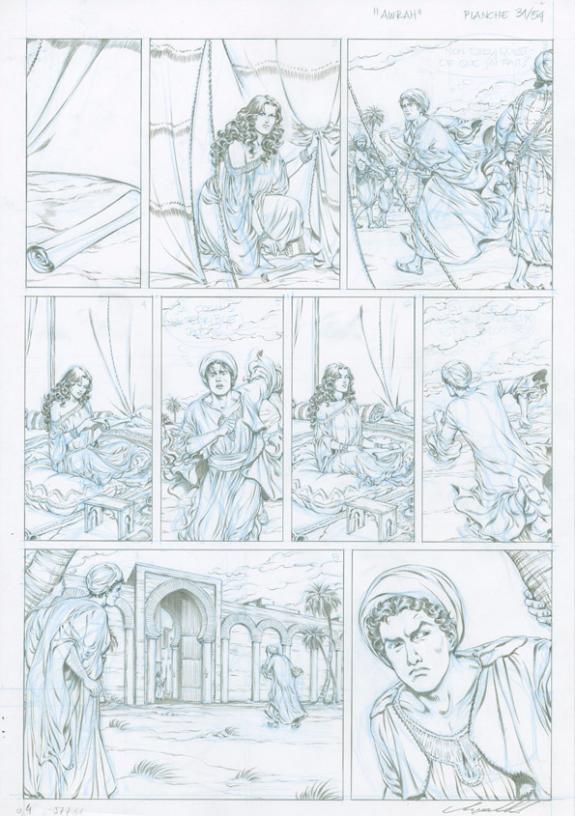 Ana Luiza Koehler - Awrah, La rose des sables, planche 31