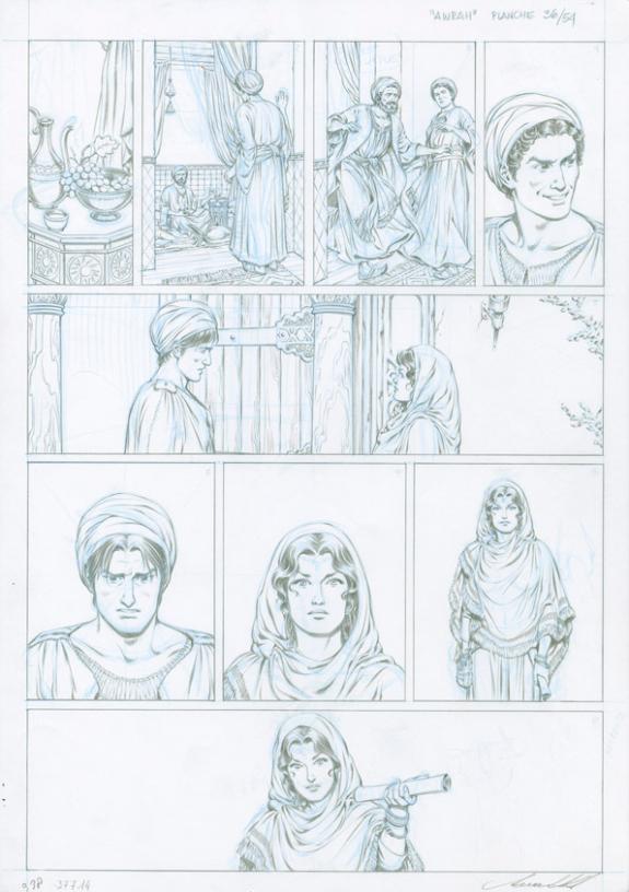Ana Luiza Koehler - Awrah, La rose des sables, planche 36