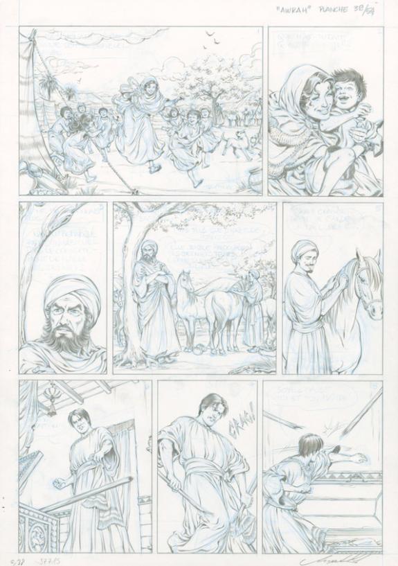 Ana Luiza Koehler - Awrah, La rose des sables, planche 39