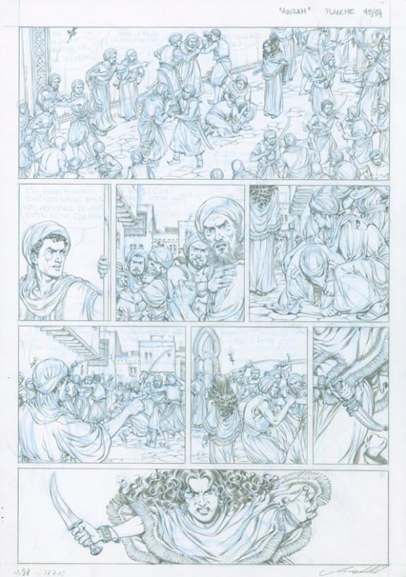 Ana Luiza Koehler - Awrah, La rose des sables, planche 49