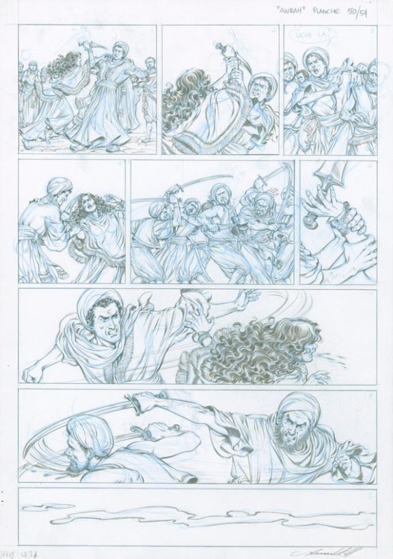 Ana Luiza Koehler - Awrah, La rose des sables, planche 50