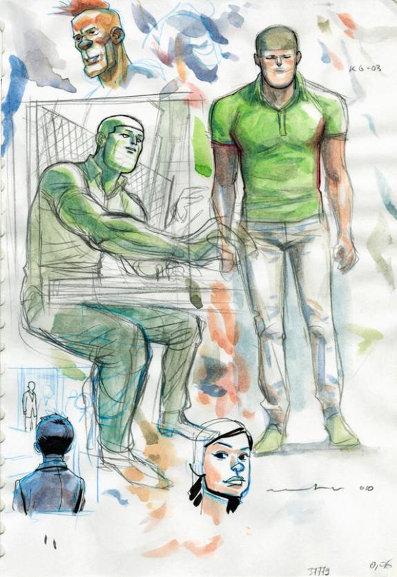 Marcial Toledano - Ken games, Feuille, Personnages + TJ