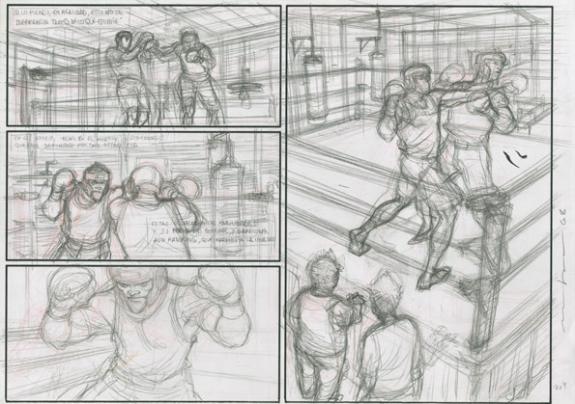 Marcial Toledano - Ken games, Feuille, Storyboard