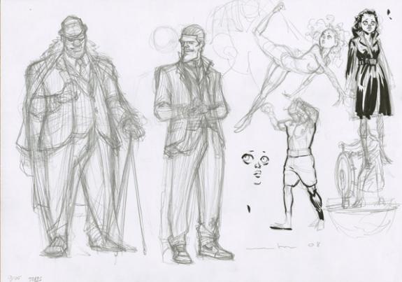 Marcial Toledano - Ken games, Feuille, Personnages
