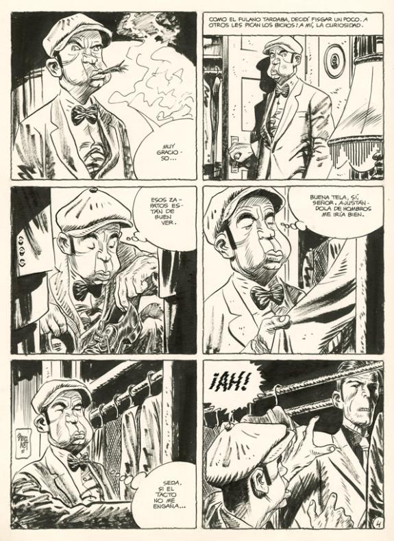 Jordi Bernet - Torpedo, Planche 4 de l'&eacute;pisode : Rascal (198