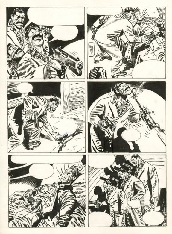 Jordi Bernet - Torpedo, Cuba, Planche n&deg;26