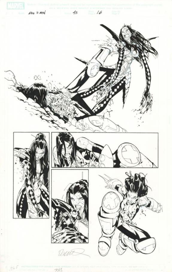 Humberto Ramos - New X-Men, Issue 45 - page 16