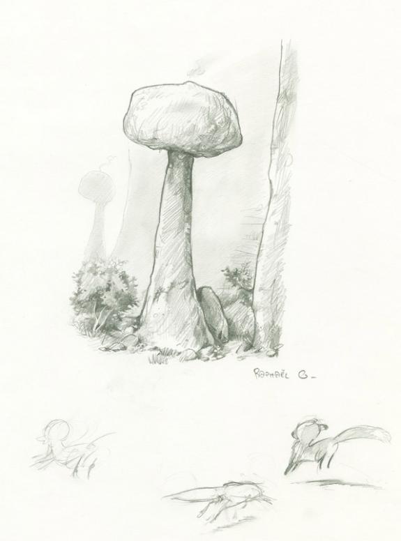 Rapha&euml;l Grosjean - Le Guide du Lutin Voyageur, For&ecirc;t et rena