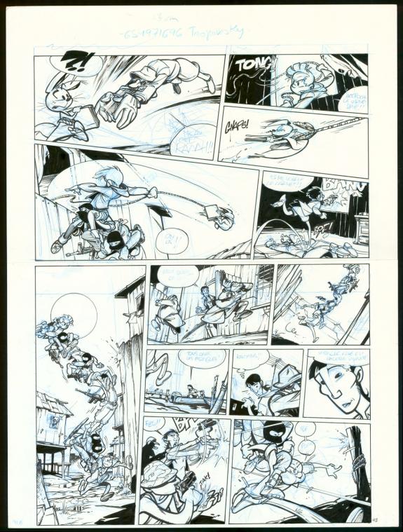 Jos&eacute; Luis Munuera - Spirou et Fantasio, L'homme qui ne voula