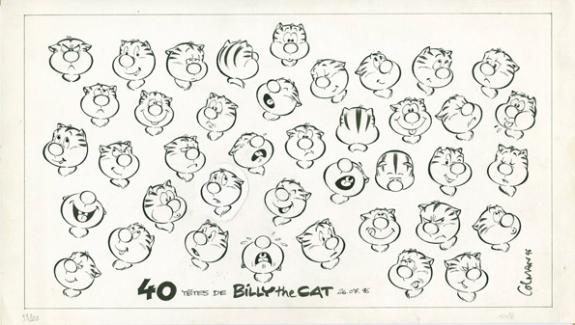 Stephan Colman - Billy the Cat, Bible pour dessin anim&eacute;