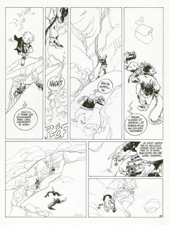 Claire Wendling - Les lumi&egrave;res de l'Amalou, Gouals, Planche 