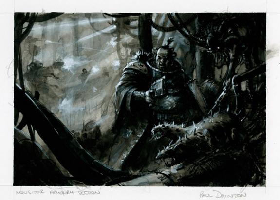 Paul Dainton - Warhammer 40000, inquisitor gun dealer