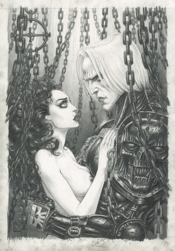 Olivier Ledroit - Requiem Chevalier Vampire, Hellfire Club, 