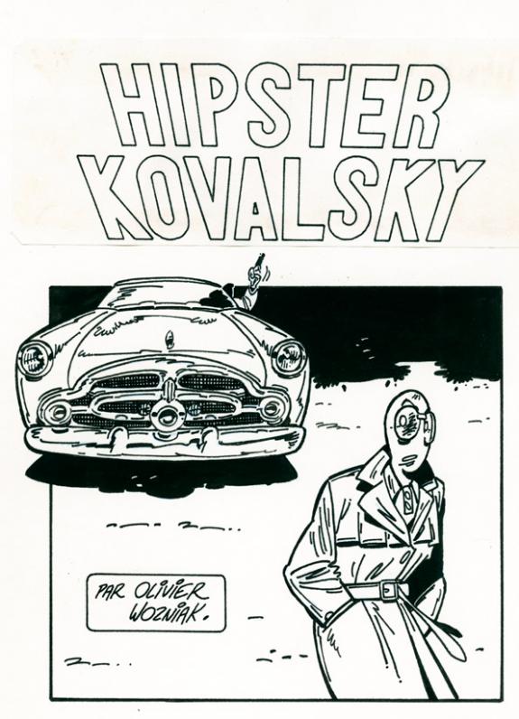 Olivier Wozniak - Projet de couverture : Hypster Kovalsky (c