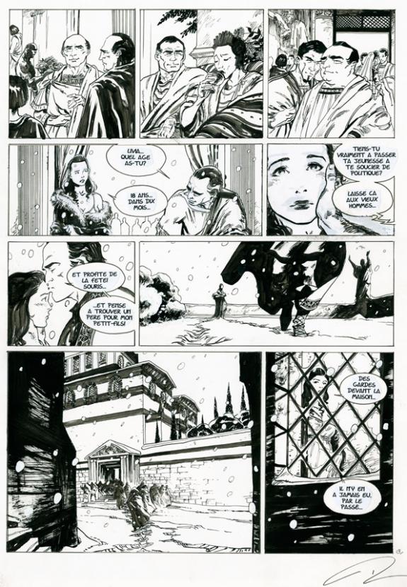 Robin Recht - Le troisi&egrave;me testament Julius, Livre 1, Planch