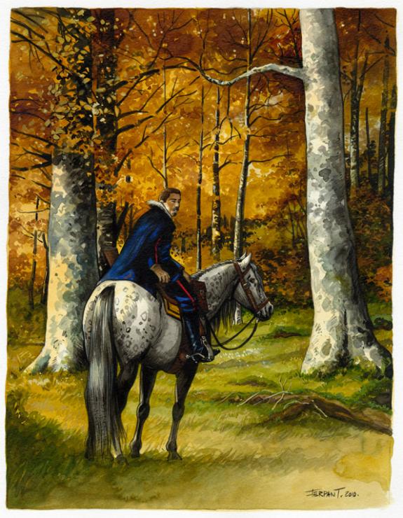 Jacques Terpant - Sept cavaliers, Le margrave h&eacute;r&eacute;ditaire , 