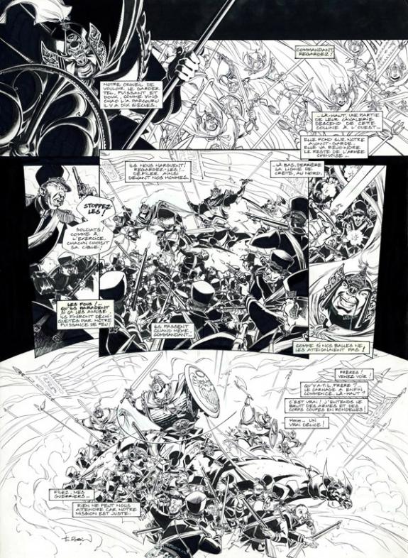 Thierry Robin - Rouge de Chine, Zhan Zheng, Planche 36
