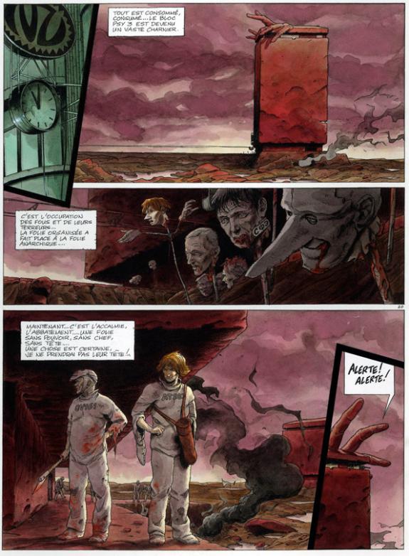 Daniel Hulet - L'état morbide, La maison dieu, Planche 20