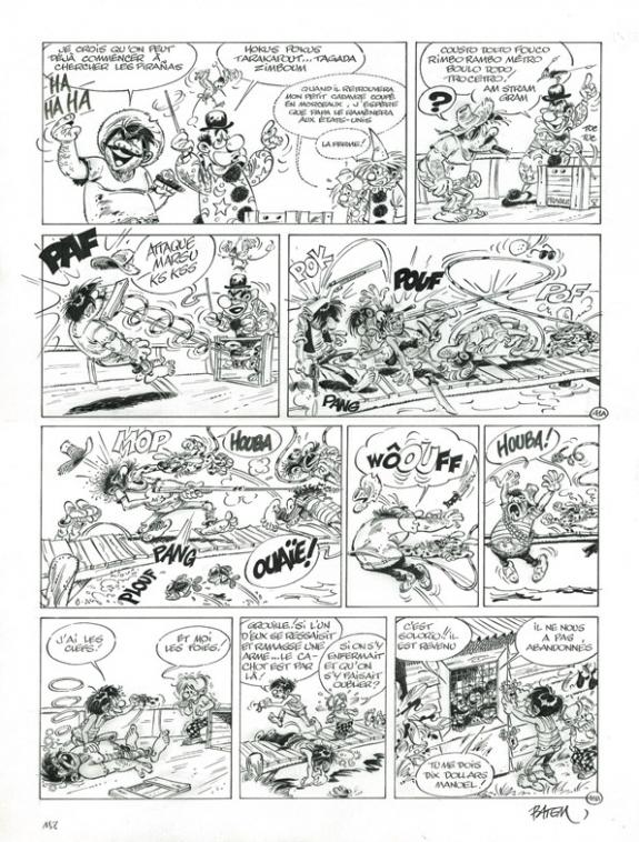Luc Batem (Colin dit) - Marsupilami, Le temple de Boavista, 