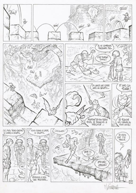 Bruno Ma&iuml;orana - Garulfo, La belle et les b&ecirc;tes, Planche 25