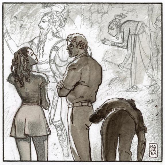 Milo Manara - Fresque