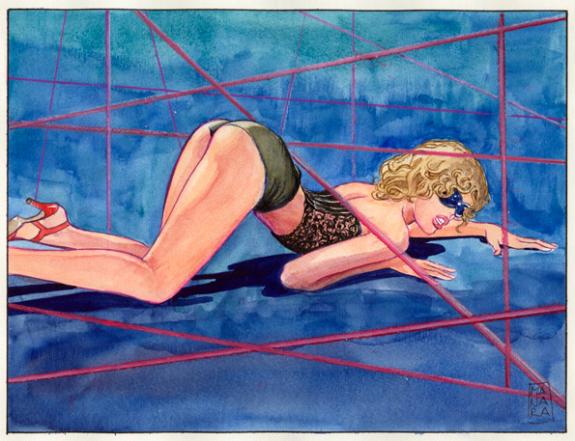 Milo Manara - Campagne pub Chanel - 10