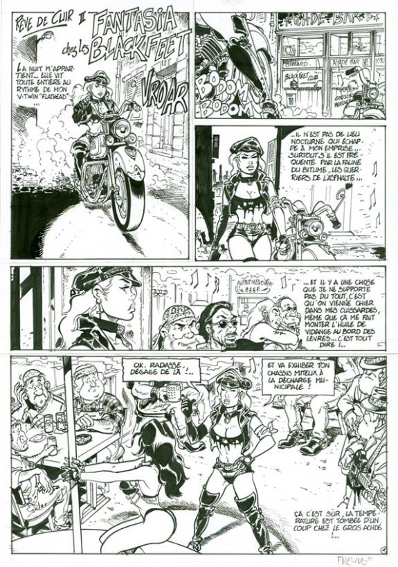 F&eacute;lix Meynet - Collectif bikers, Planche 1