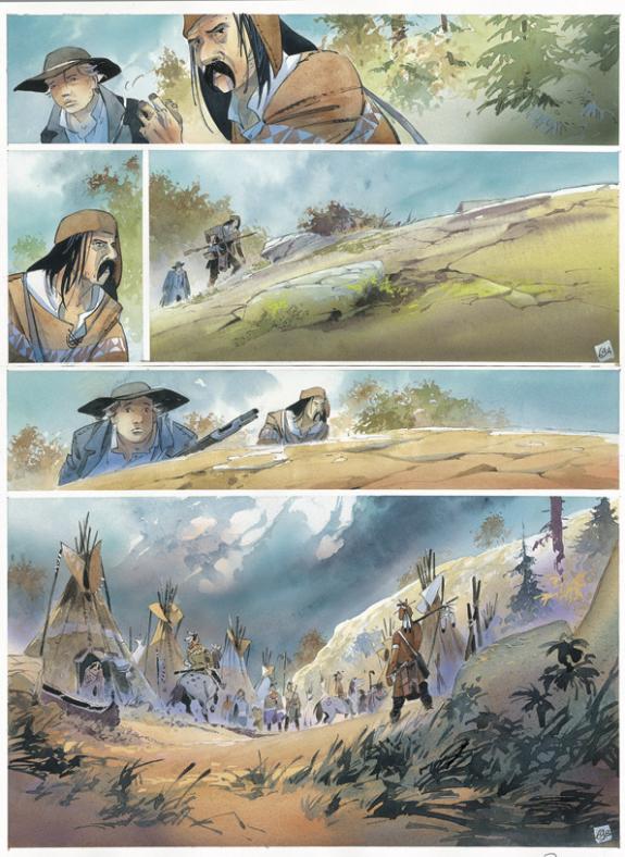 Patrick Prugne - Frenchman, Planche originale