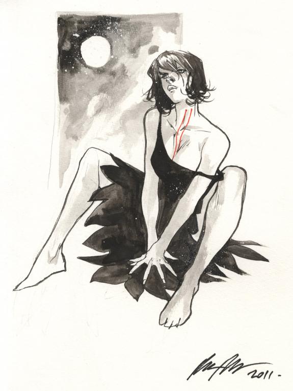 Rafael Albuquerque - American Vampire, Illustration original