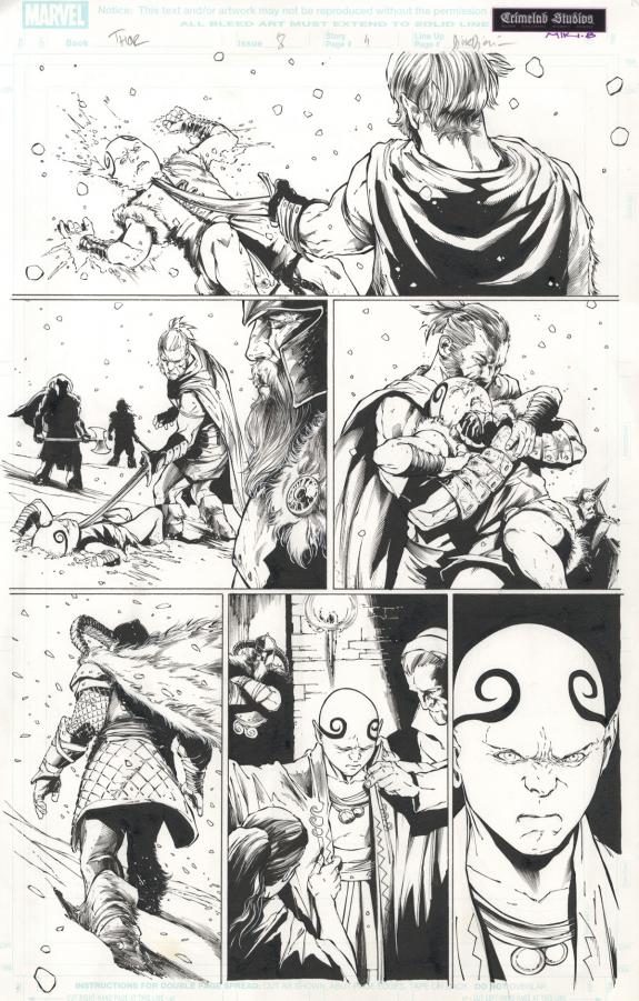 Marko Djurdjevic - Thor, Issue #8 page 4