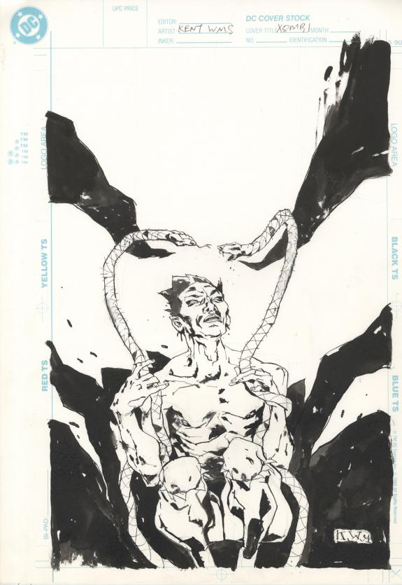 Kent Williams - Illustration originale - essai de couverture