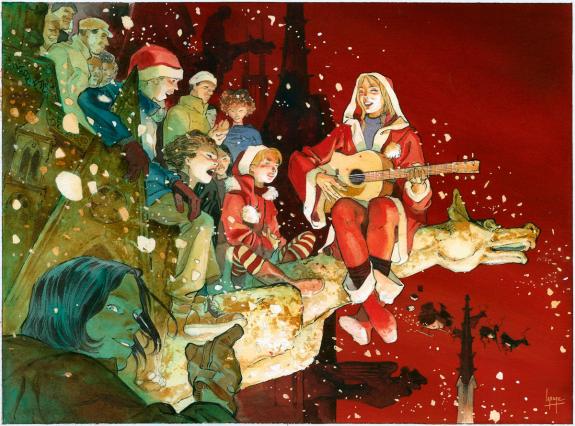 Emmanuel Lepage - Illustration originale