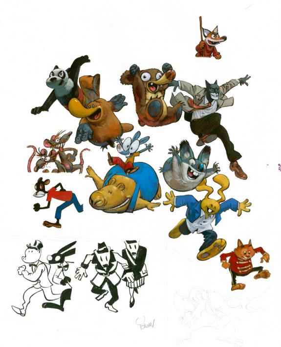 Yoann - Spirou, La face cach&eacute;e du Z, Collectif