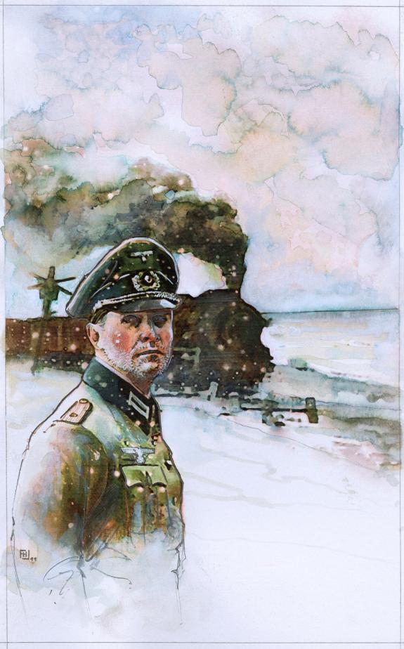 Fabrice Le H&eacute;nanff - Ostfront, Stalingrad, Illustration orig