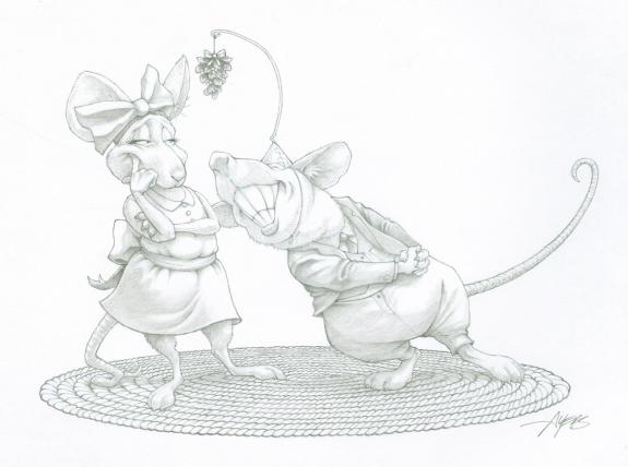 Chris Ayers - Daily Zoo, illustration originale