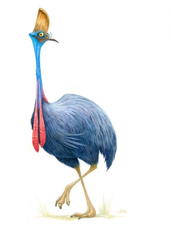 Chris Ayers - Daily Zoo, illustration originale - day 2102