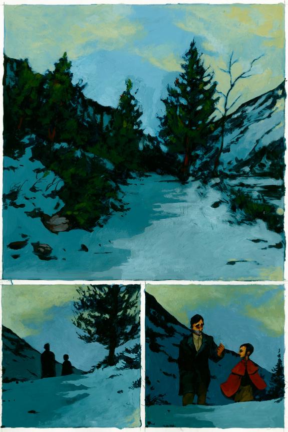 Alexis Horellou - Lyz et ses cadavres exquis, A la montagne