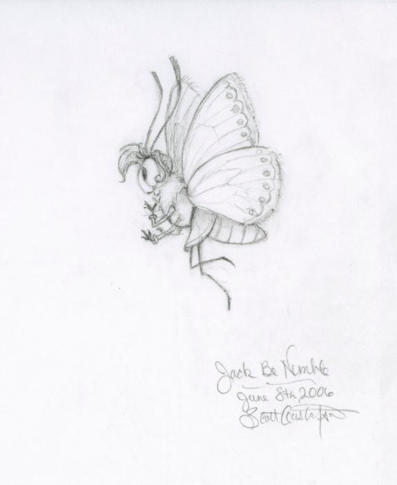 Scott Gustafson - The moth from Jack the Nimble