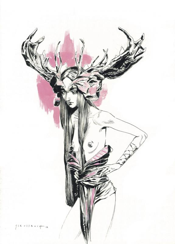 Jean S&eacute;bastien Rossbach - Mother, Illustration originale