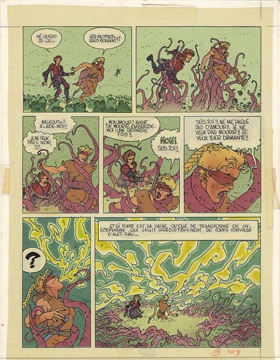 (Arnaud Dombre dit) Arno - Alef-Thau, Le roi borgne, p23