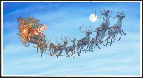 Christopher Dunn - The Night before Christmas Book , Illustr