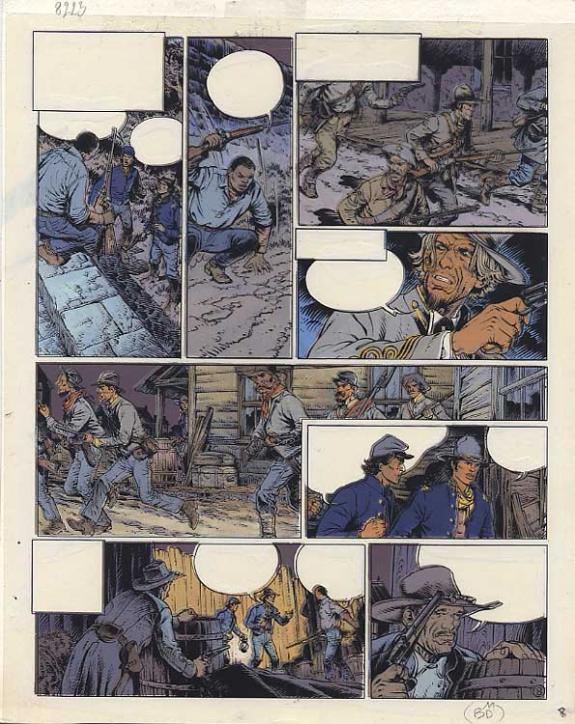 Michel Blanc Dumont - La jeunesse de Blueberry, Dernier trai