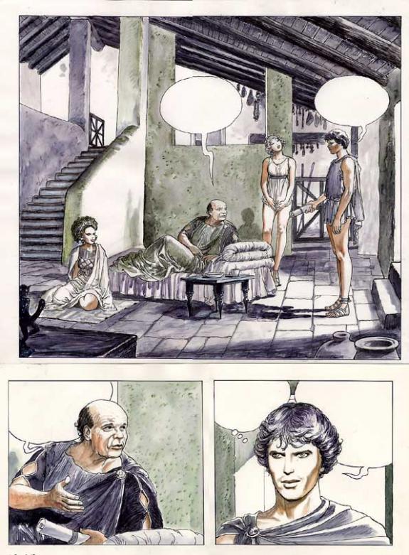 Milo Manara - La m&eacute;tamorphose de Lucius, Planche 5