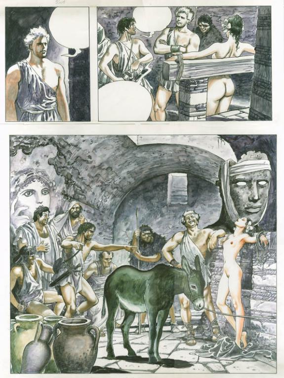 Milo Manara - La métamorphose de Lucius, p30