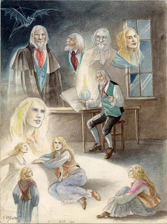 Florence Magnin - L'autre monde, &eacute;tude de personnages